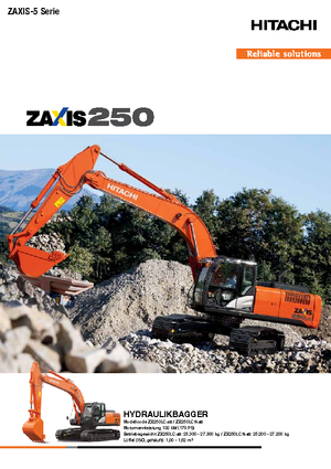 Pásová rypadla Hitachi ZX 250 LCN-5