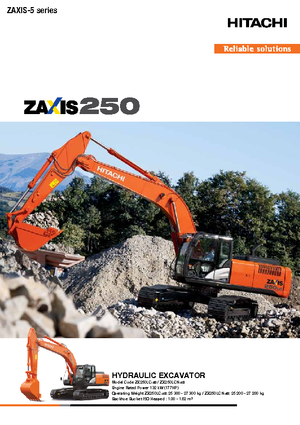 Pásová rypadla Hitachi ZX 250 LCN-5