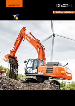 Pásová rypadla Hitachi ZX300LC-6