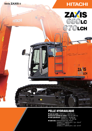Pásová rypadla Hitachi ZX 670 LCH-3