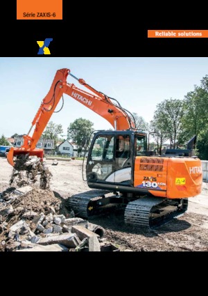 Pásová rypadla Hitachi ZX130LCN-6