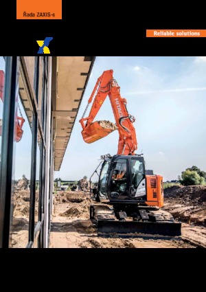 Pásová rypadla Hitachi ZX135US-6