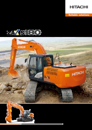 Pásová rypadla Hitachi ZX180LCN-5G