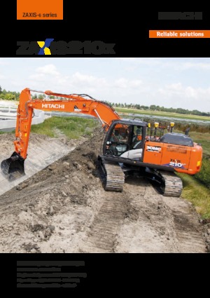 Pásová rypadla Hitachi ZX210X-6