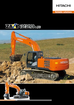 Pásová rypadla Hitachi ZX220LC-GI