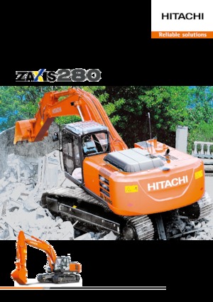 Pásová rypadla Hitachi ZX280-5G