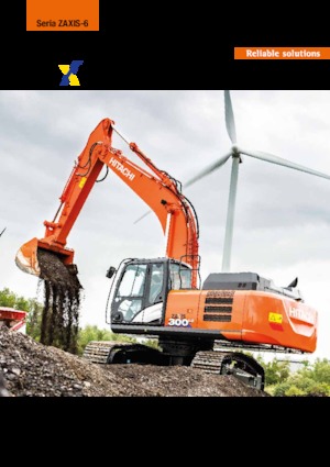 Pásová rypadla Hitachi ZX300LC-6