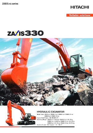 Pásová rypadla Hitachi ZX350H-5G