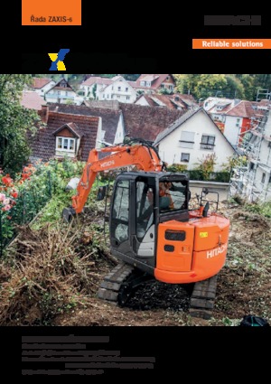 Pásová rypadla Hitachi ZX85US-5A