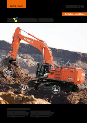 Pásová rypadla Hitachi ZX890LCH-7