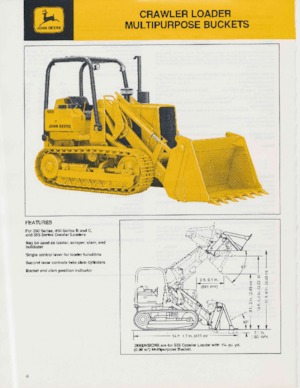 Pásové nakladače John Deere Construction 450 C