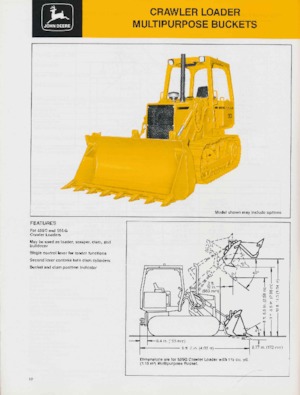 Pásové nakladače John Deere Construction 455 G