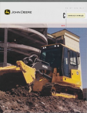 Pásové nakladače John Deere Construction 605 C