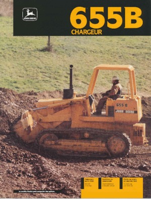 Pásové nakladače John Deere Construction 655 B