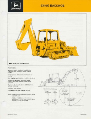 Pásové nakladače John Deere Construction 9310 G