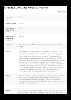 Pásové nakladače Caterpillar 953