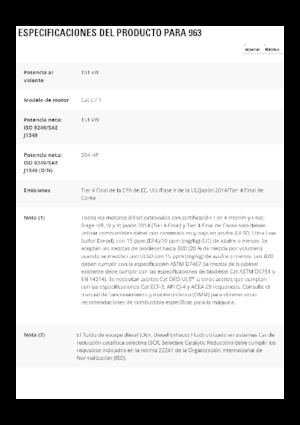 Pásové nakladače Caterpillar 963