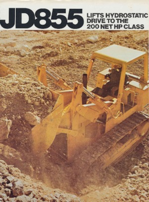 Pásové nakladače John Deere Construction JD855