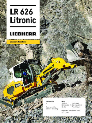 Pásové nakladače Liebherr LR 626 G8.0