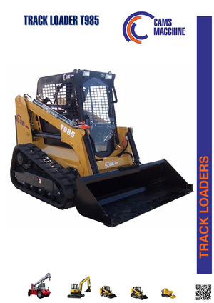 Smykem řízené nakladače Cams T985.45 R