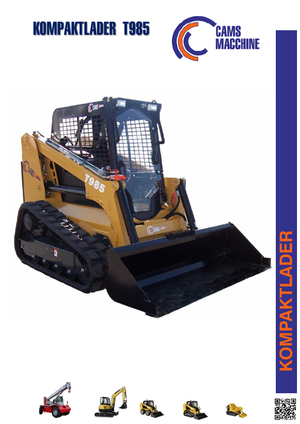 Smykem řízené nakladače Cams T985.45 R