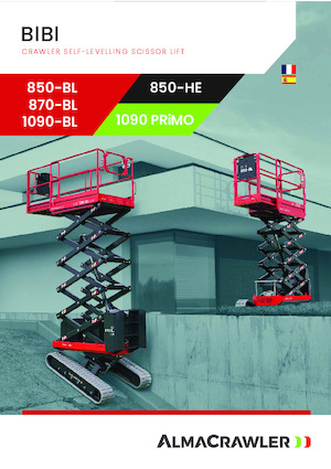 Pásové nůžkové plošiny Almac Bibi 1090 PRiMO