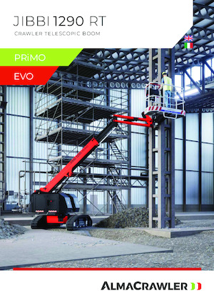 Pásové teleskopické pracovní plošiny Almac JIBBI 1290 RT EVO