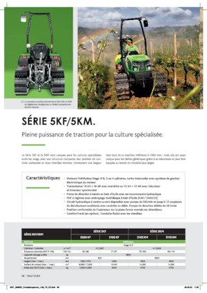 Pásové traktory DEUTZ-FAHR 5100 KF 