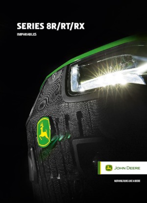 Pásové traktory John Deere 8RX 410