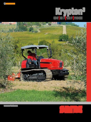 Pásové traktory SAME Krypton³ 80 V M