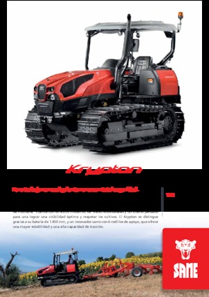 Pásové traktory SAME Krypton 115 
