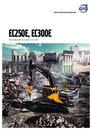 Pásová rypadla Volvo EC250EL