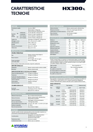 Pásová rypadla Hyundai HX300L