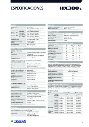 Pásová rypadla Hyundai HX380L