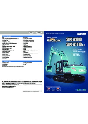 Pásová rypadla Kobelco SK 210 LC 9