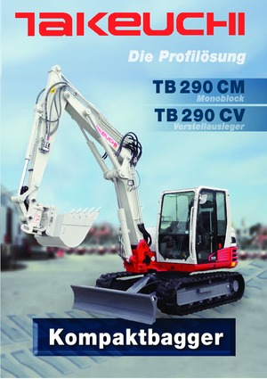 Pásová rypadla Takeuchi TB290