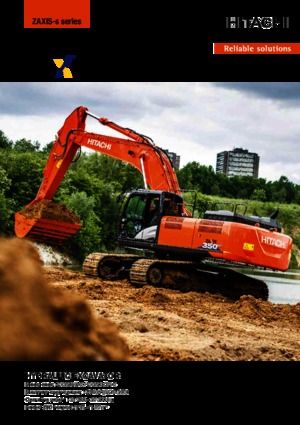 Pásová rypadla Hitachi ZX350LC-6