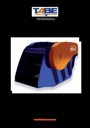 Lžíce drticí TABE CT 50 