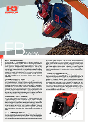 Lžíce drticí VTN FB250