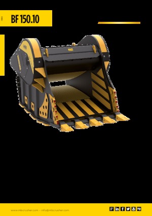 Lžíce drticí MB Crusher BF150.10