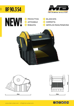 Lžíce drticí MB Crusher BF90.3 S4