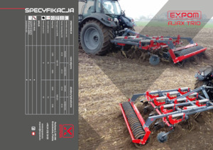 Radličkové podmítače Expom® Ajax Trio 3.0