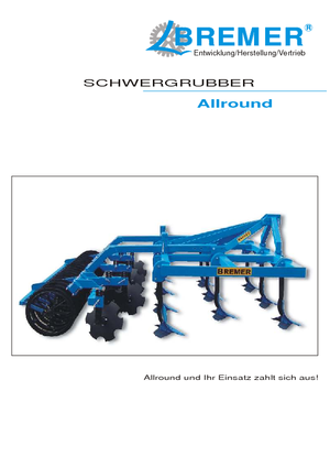 Radličkové podmítače Bremer Allround 3
