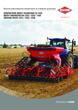 Radličkové podmítače Kuhn CD 3020