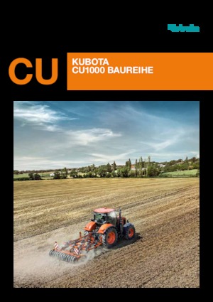 Radličkové podmítače Kubota CU1600F RS