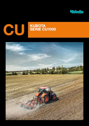 Radličkové podmítače Kubota CU1600F RS