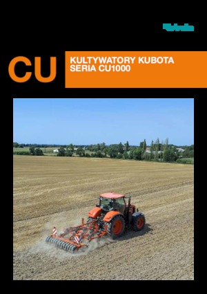 Radličkové podmítače Kubota CU1600F RS