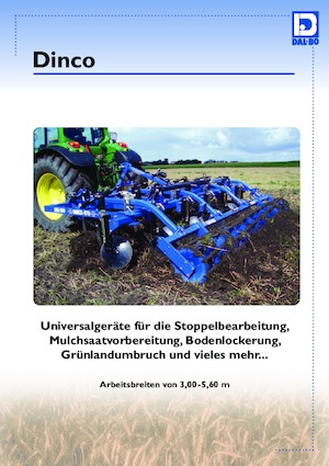 Radličkové podmítače DAL-BO Dinco NSH 3.00