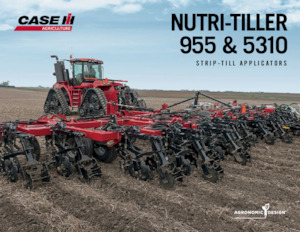Radličkové podmítače Case IH Nutri-Tiller 955 8-ROW