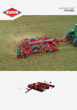 Radličkové podmítače Kuhn Performer 5000 NSH